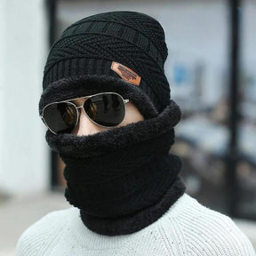 2 in 1 Winter Cap and neck warmer for Men , HIGH QUALITY 2 Pcs