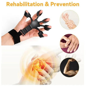 Silicone Grip Training and Exercise Finger Exercise Stretcher Hand Strengthener Arthritis Grip Trainer Hand Brush Expander Grips