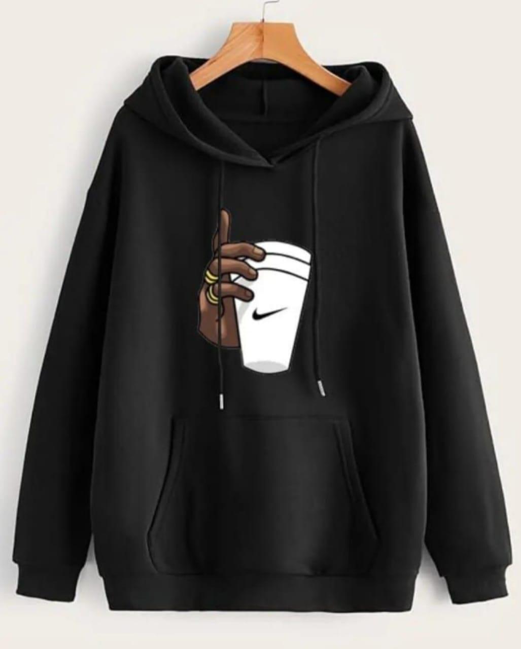 Men's Cotton Fleece Printed Hoodies